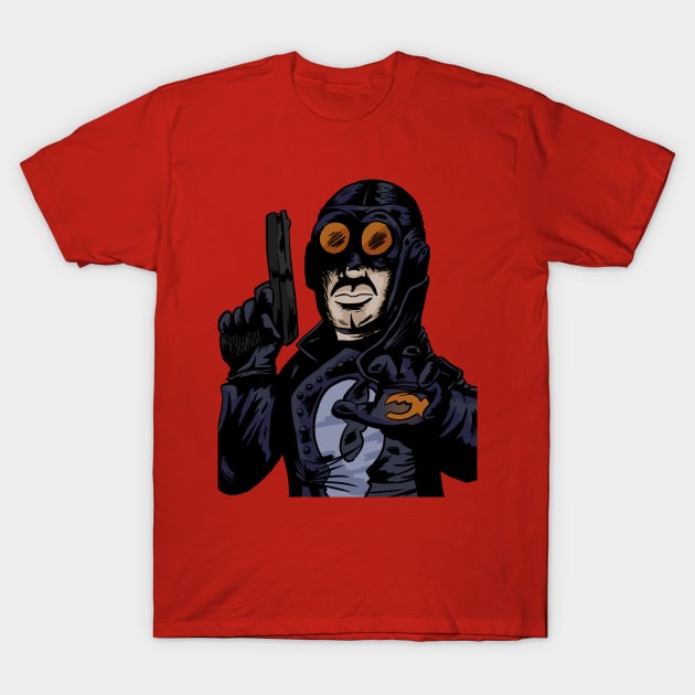 Lobster Johnson T-Shirt by Black Snow Comics